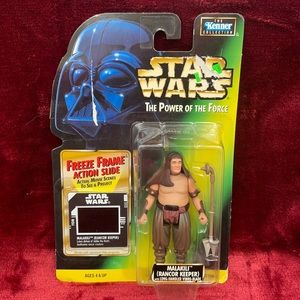 Vintage Star Wars: Malakili (Rancor Keeper) Action Figure - Kenner 1997 I